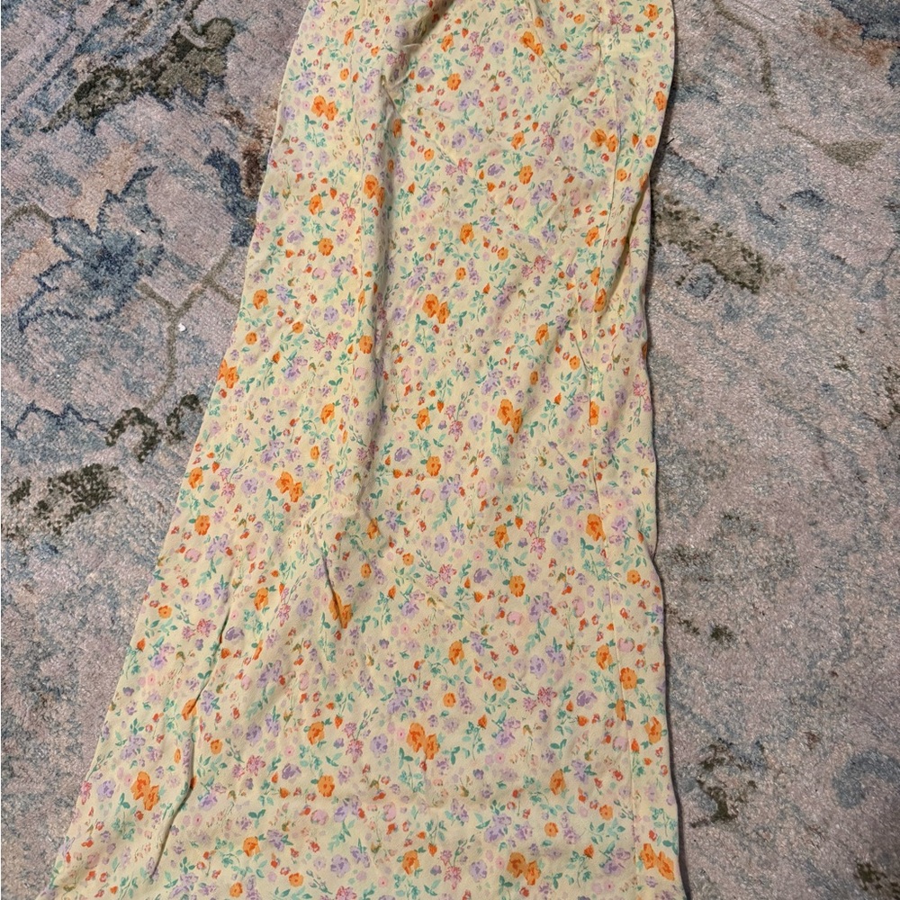Wild Fable Floral Midi Skirt
